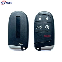Étui universel pour clé de voiture Coque de clé à distance 5 boutons pour voitures C-hrysler