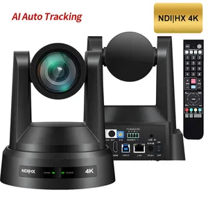 Runpu E40N يوتيوب تيار SDI NDI كاميرا 4K 30X 20X 12X مسار تلقائي Vlogging كاميرا ويب PTZ فيديو للمؤتمرات