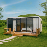 Maison extérieure préfabriquée Offre Spéciale Bureau mobile préfabriqué Maison capsule Apple Cabine d'hôtel