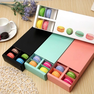 Boîtes à desserts personnalisées en gros, boîtes en papier de qualité alimentaire avec fenêtre pour mousse et pouding - Product Image 4