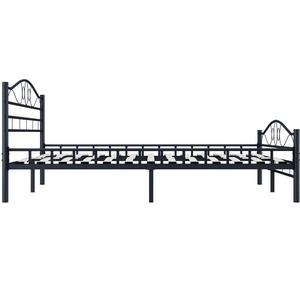 <span class=keywords><strong>Lit</strong></span> en métal avec Sommiers à lattes, métal noir 140x200 cm/160x200 cm/180x200 cm - Product Image 5