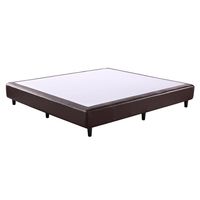 Cadre de lit en bois de pin massif sans dossier avec sommier, design moderne et simple, double 1,8 m, personnalisable, lit d'hôtel cinq étoiles de Shanghai