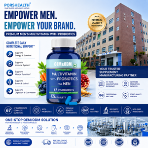 Multivitamínico <span class=keywords><strong>para</strong></span> Hombre de Marca Privada con Probióticos en Tabletas |   Vitamina B, C <span class=keywords><strong>y</strong></span> <span class=keywords><strong>Magnesio</strong></span> <span class=keywords><strong>para</strong></span> Energía <span class=keywords><strong>y</strong></span> Apoyo Inmunológico, Fábrica OEM con Certificación GMP - Product Image 4