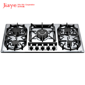 Piano Cottura a <span class=keywords><strong>Gas</strong></span> Industriale da Incasso 760mm con 5 Fuochi, Pannello in Acciaio Inox, Prezzo Conveniente - Product Image 6