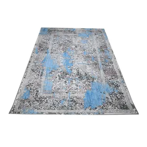 Siêu mềm kỹ thuật số in Polyester 3D Ba Tư rug