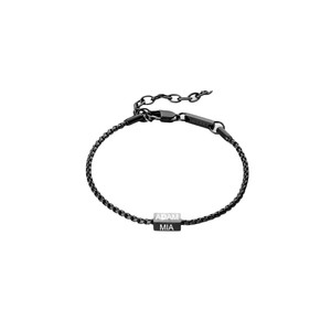 <span class=keywords><strong>Bracelet</strong></span> personnalisé en acier inoxydable électroplaqué, gravé au laser, élégant et tendance, à faire soi-même - Product Image 1