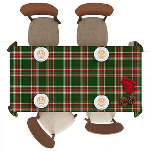 Manteles de Lujo para Cocina, de Uso Interior, de Tela de Algodón/Lino Impermeable, con Estampado Simple, Personalizados de Fábrica, Gran Venta - Product Image 3