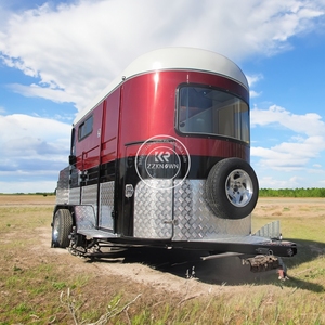Remorque à deux chevaux populaire 2025 avec angle de vie, transport en flotteur, Australie - Product Image 2