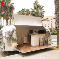 Nouveau design Concession Food Trailer à vendre Street Food Truck Coffee Carts Mobile Stage Truck Vintage Trailer