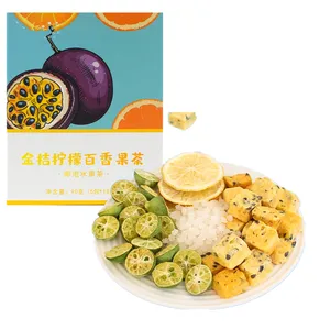 Popular novo produto personalizado muitos tipos diferentes de limão seco paixão frutas chá