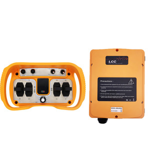 Télécommande industrielle sans fil LCC CRM-9000 pour grue montée sur camion, portée 100 m, code roulant - Product Image 2