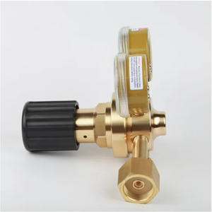 Regulador de Presión de Argón y Dióxido de Carbono de Latón, Manómetro de CO2 y Válvula Reductora para Helio y Acetileno para Uso Industrial - Product Image 4