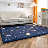 Tapis de salon de 30mm d'épaisseur avec support antidérapant Grand tapis Tatami japonais de couleur unie pour chambre dortoir Yoga