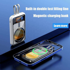 <span class=keywords><strong>Batterie</strong></span> <span class=keywords><strong>externe</strong></span> portable OEM d'usine à charge rapide 10000 mAh, chargeur magnétique sans fil ultra-mince pour usage quotidien avec logo personnalisé - Product Image 4