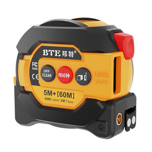 BTE 60m nouveauté 2025 ruban à mesurer Laser de haute précision 3-en-1 LCD affichage numérique ruban à mesurer Laser distance ruban à mesurer - Product Image 2