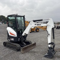 Excavatrice d'occasion Bobcat E26 E20 E10 E17 en parfait état, prix avantageux, à vendre