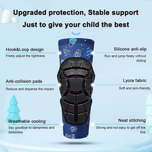 Protector de Codo y Rodilleras Acolchadas Ligeras, Flexibles y Transpirables de Malla Protectora para Esquí, Patinaje y Snowboard, Unisex - Product Image 6
