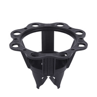 Support de poutre en plastique, fabriqué en polypropylène PP d'ingénierie nouvelle génération, bonne résistance, anti-âge, base perforée creuse