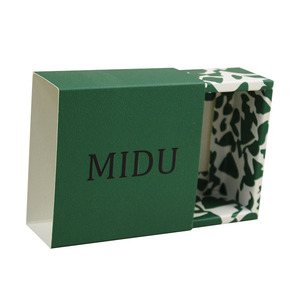 Caja de Embalaje Rígida de Cartón de Lujo con Logotipo Personalizado, Caja de Regalo con Cajón Deslizante de Papel Duro - Product Image 3