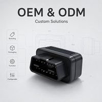 Traceur GPS GSM OBD Plug & Play pour Voiture, Faible Consommation d'Énergie, Consultation du Kilométrage en Temps Réel, Compatible Google Maps et PC, Dispositif pour Véhicule
