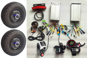 Kit de Conversión para Bicicleta Eléctrica de 48V 2000W con Motor de 11 Pulgadas, Kit de Motor Dual para Patinete Eléctrico - Product Image 2
