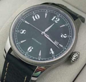 Oem Automatische Mechanische Horloges Met Glazen <span class=keywords><strong>Japan</strong></span> Miyota Beweging Zinklegering Geval En Lederen Band Duiker Analoge Wijzerplaat Display - Product Image 2