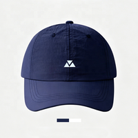 Casquettes Gorpcore pour adultes en nylon Ripstop, 6 panneaux, séchage rapide, respirantes, avec logos réfléchissants en silicone 3D personnalisés et lettres sportives