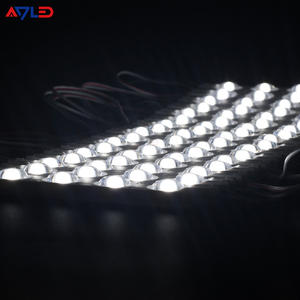 High Power Injection 4 <b>Leds</b> Module 12V 1.6W 2835 SMD Waterproof Lens <b>Strip</b> <b>Light</b> Modules White IP65 DC <b>Led</b> Advertisement Module - Product Image 1