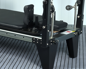 Reformeur de yoga et de Pilates avec tour |   Équipement de fitness pour salle de sport à domicile |   Ensemble d'appareils de musculation en aluminium noir - Product Image 5