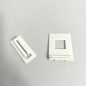 Hookei Factory Price Cardboard Shelf ABS Connector Displays Exhibition White Clips for Corrugated Shelf - Product Image 5