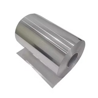 Rouleau de film métallisé en polyester ultra-fin et flexible à haute résistance pour le blindage des câbles électriques et les couches d'enveloppement