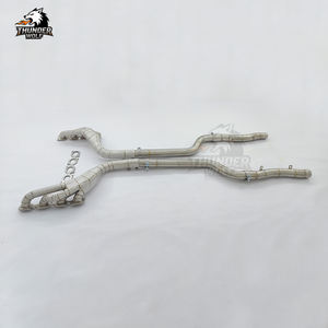 Nouveau collecteur d'échappement long en acier inoxydable SS304 pour <span class=keywords><strong>Hetu</strong></span> C63 AMG W204 6.2L V8, livraison rapide - Product Image 6