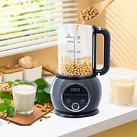 Mixeur Électrique 10-en-1 pour Lait Végétal 1,5 L Portable 7 Vitesses en Verre Borosilicate Haute Qualité pour Usage Domestique et Préparation de Lait de Soja/Avoine pour Bébé