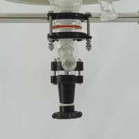 Reactor de Vidrio Borosilicato con Camisa, Reactor de Vidrio para Investigación de Laboratorio y Síntesis Química