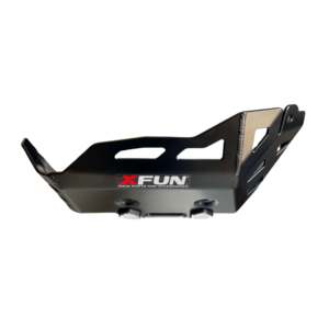 Per Honda CRF 1000 Africa Twin Adventure Sports DC 2018/2019 scudo di protezione motore in alluminio nero - Product Image 1