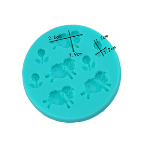 Silicone Mold For Sheep Fondant <b>Cake</b> Decorations Animal Shape Birthday <b>Cake</b> <b>Decorating</b> <b>Supplies</b> - Product Image 2