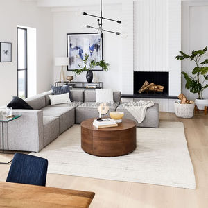 Ferly <span class=keywords><strong>2023</strong></span> <span class=keywords><strong>nuevo</strong></span> lujoso hogar muebles de sala de estar conjunto de mesa de <span class=keywords><strong>cena</strong></span> muebles de madera para el hogar mesa de centro redonda - Product Image 3