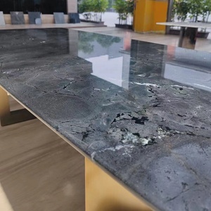 <span class=keywords><strong>Lastra</strong></span> di Quarzite Naturale Nera Brasiliana con Venature Bianche - Product Image 6