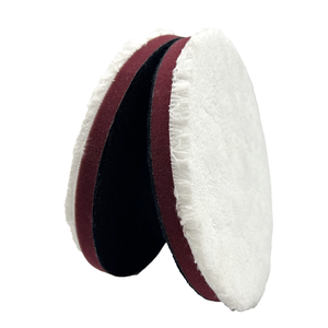 Tampon de <span class=keywords><strong>polissage</strong></span> en microfibre 5/6 pouces populaire 2025 pour <span class=keywords><strong>carrosserie</strong></span> automobile, tampon de detailing en microfibre OEM pour l'entretien automobile - Product Image 2