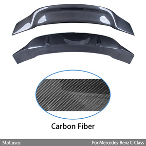 สปอยเลอร์หลังคาร์บอนไฟเบอร์ทรง R สำหรับรถเบนซ์ C-Class W204 C204 Coupe 2 ประตู ปี 2007-2014 - Product Image 2