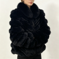 Manteau en fourrure de renard véritable réversible pour femme, très vendu au Brésil, veste en fourrure de lapin véritable double face, veste en fourrure moelleuse et chaude pour l'hiver