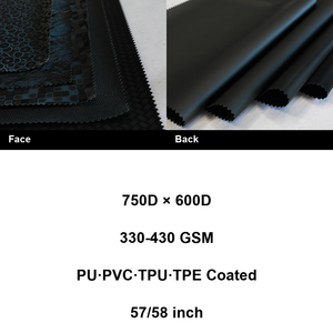 Tela Oxford de Poliéster <span class=keywords><strong>900D</strong></span>, 100% Poliéster, Impermeable, Resistente a Desgarros, 330-430GSM, para Maletas, Bolsas y Tiendas de Campaña - Product Image 3