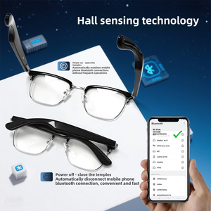 Gafas Inteligentes GT33 con Diseño de Bisagra Metálica y Encendido/Apagado Automático, para Escuchar Música, Hablar y Traducir - Product Image 3