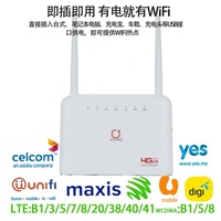 Routeur Wifi sans fil 4G LTE CPE VEMO B725 débloqué, RJ45, point d'accès sans fil 4G avec emplacement pour carte SIM