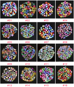 Fascino di frutta polymer clay perle per monili che fanno, di Modo dell'argilla del polimero frutta fetta perline per nail art - Product Image 6