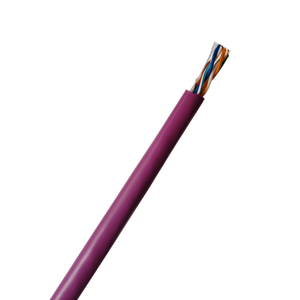 Cable de red de par trenzado sin blindaje <span class=keywords><strong>BC</strong></span>/CCA UTP de alta calidad 4 pares 24AWG Cat5 LAN Cable PE chaqueta para comunicación al aire libre - Product Image 1