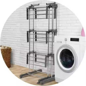 <span class=keywords><strong>Séchoir</strong></span> <span class=keywords><strong>à</strong></span> <span class=keywords><strong>linge</strong></span> <span class=keywords><strong>tour</strong></span>, sécheuse gain de place avec ailes pliables, <span class=keywords><strong>séchoir</strong></span> <span class=keywords><strong>à</strong></span> <span class=keywords><strong>linge</strong></span> extensible pour intérieur et extérieur, porte-serviettes - Product Image 5