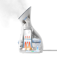 Vaporizador Facial Iónico para una Limpieza Profunda de los Poros y Pulverizador de Vapor Cálido con Colágeno para Reafirmar e Hidratar, Spa en Casa