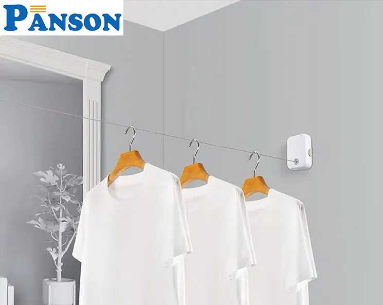 Retractable Clothes Line for Hotel or Home Use