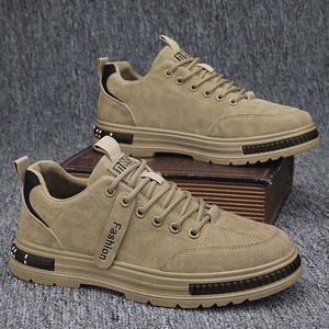 Zapatos de Trabajo Modernos para <span class=keywords><strong>Hombre</strong></span>, Colección Otoño, Resistentes al Desgaste, Protección Laboral, Cierre con Cordones, Malla, Plantilla de Goma - Product Image 4